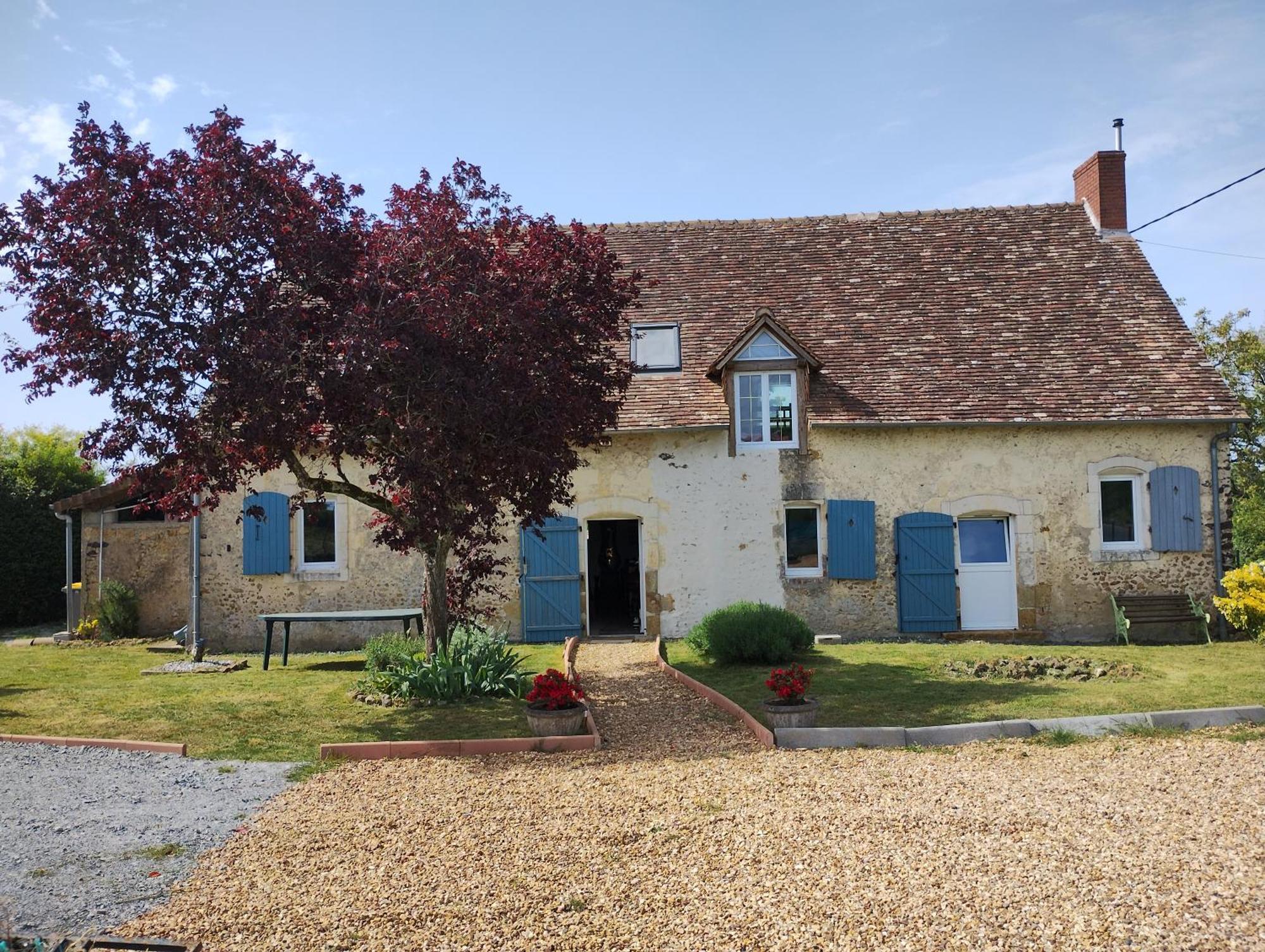 Le Doux Refuge Berceen Au Calme De Sa Campagne Pres Circuit Mans Sud, Grand Lit Avec Berceau Et Possibilite Lit Pliant En Rajout Marigne-Laille Exterior foto